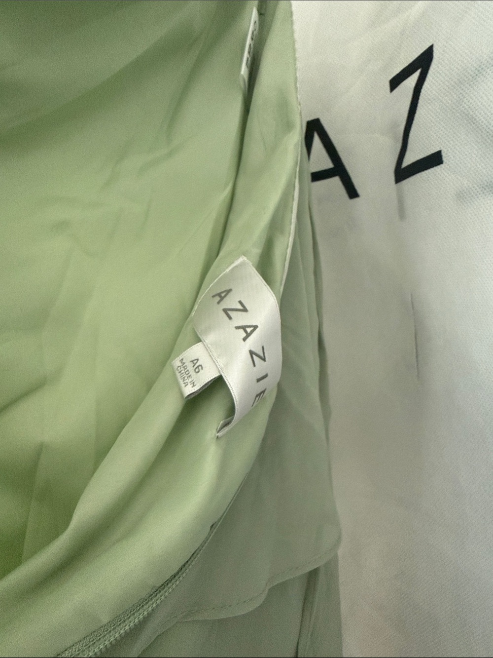 WORN ONCE Azazie Deena Bridesmaid Dress - w/ garment bag - Picture 4 of 4